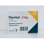 Рисполепт (Rispolept) 3 мг, 20 таблеток