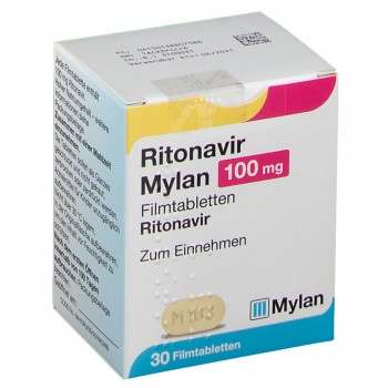 Ритонавір Mylan 100 мг, 30 таблеток