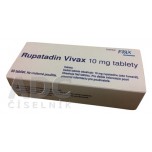 Рупатадин (Rupatadin) Vivax 10 мг, 50 таблеток