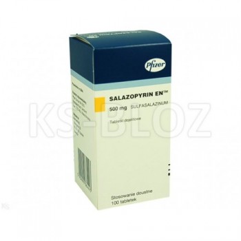 Салазопірин ЕН (Salazopyrin EN) 500 мг, 100 таблеток