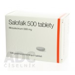 Салофальк (Salofalk) 500 мг, 100 таблеток
