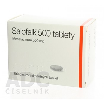 Салофальк (Salofalk) 500 мг, 100 таблеток