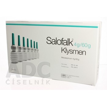 Салофальк клізми 4 г/60 г, 7 шт.