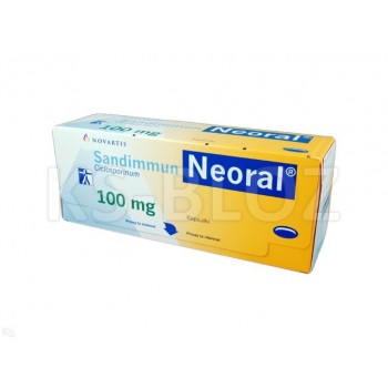 Сандімун Неорал 100 мг, 50 капсул