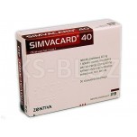 Сімвакард (Simvacard) 40 мг, 28 таблеток