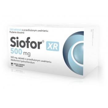 Сіофор XR 500 мг, 120 таблеток