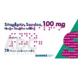 Ситагліптин (Sitagliptin) Sandoz 100 мг, 28 таблеток