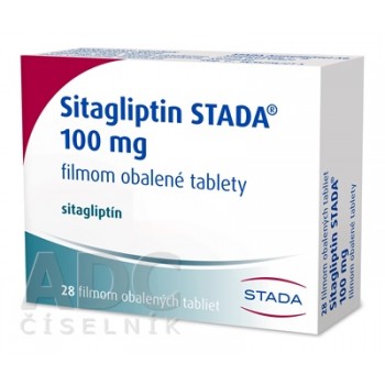 Ситагліптин (Sitagliptin) STADA 100 мг, 28 таблеток