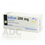 Соліан (Solian) 200 мг, 60 таблеток