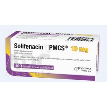 Соліфенацин (Solifenacin) PMCS 10 мг, 100 таблеток
