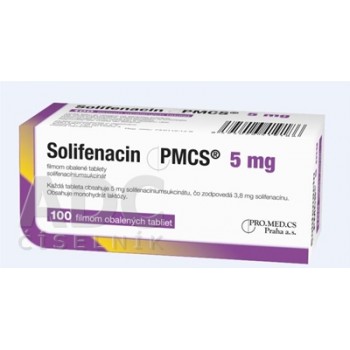 Соліфенацин (Solifenacin) PMCS 5 мг, 100 таблеток