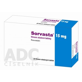 Сорваста (Sorvasta) 15 мг, 28 таблеток