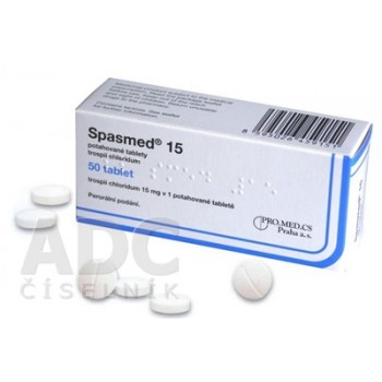 Спазмед (Спазмекс) 15 мг, 50 таблеток