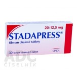 Стадапресс (Stadapress) 20 мг/12.5 мг, 30 таблеток