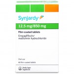 Синджарді (Synjardy) 12.5 мг/850 мг, 60 таблеток