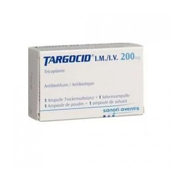 Таргоцид (Targocid) 200 мг, 1 флакон + розчинник