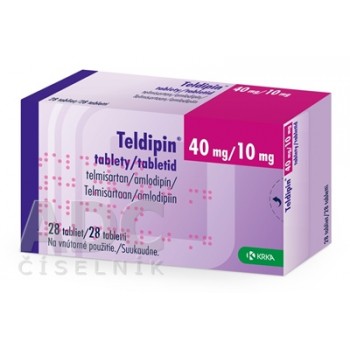Телдіпін (Teldipin) 40 мг/10 мг, 28 таблеток