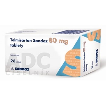 Телмісартан (Telmisartan) Sandoz 80 мг, 90 таблеток