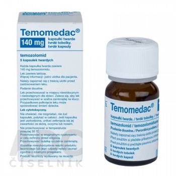Темомедак (Temomedac) 140 мг, 5 капсул