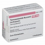 Темозоломід (Temozolomide) Аккорд 100 мг, 5 капсул