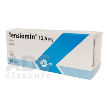 Тензиомін (Tensiomin) 12.5 мг, 90 таблеток
