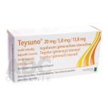 Тейсуно (Teysuno) 20 мг/5.8 мг/15.8 мг, 84 капсули тверді