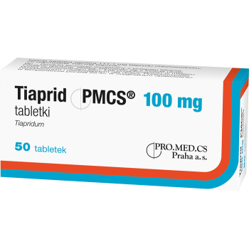 Тіаприд PMCS (Tiaprid) 100 мг, 50 таблеток