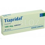 Тіапридал (Тіапрілан) 100 мг, 20 таблеток