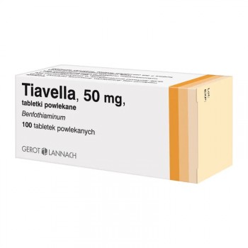 Тіавелла (Tiavella) 50 мг, 100 таблеток