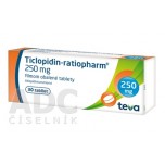 Тиклопідин 250 мг, 30 таблеток