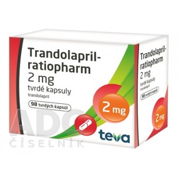 Трандолаприл-ратіофарм 2 мг, 98 капсул