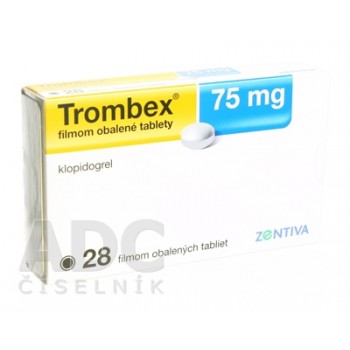 Тромбекс (Trombex) 75 мг, 28 таблеток