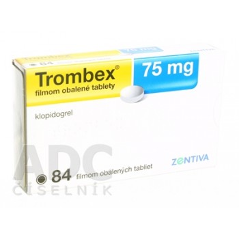 Тромбекс (Trombex) 75 мг, 84 таблеток