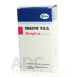 Уназин (Unasyn) суспензія 250 мг/5 мл , 60 мл