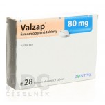 Валзап (Valzap) 80 мг, 28 таблеток