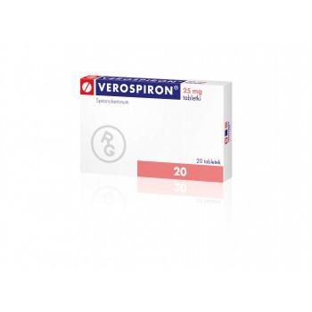 Верошпірон (Verospiron) 25 мг, 20 таблеток