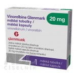 Вінорелбін (Vinorelbine) Glenmark 20 мг, 1 капсула м’яка