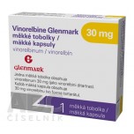 Вінорелбін (Vinorelbine) Glenmark 30 мг, 1 капсула м’яка