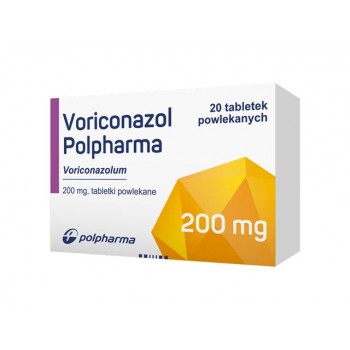 Вориконазол (Voriconazole) Polpharma 200 мг, 20 таблеток