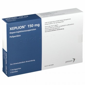 Ксепліон (Xeplion) сусп. д/ін. прол./д. 150 мг,  №1 шпр. з 2-ма голк.