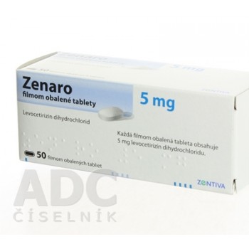 Зенаро (Zenaro) 5 мг, 50 таблеток