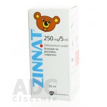 Зіннат (Zinnat) суспензія 250 мг/5 мл, 50 мл