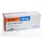Зодак (Zodac) 10 мг, 60 таблеток