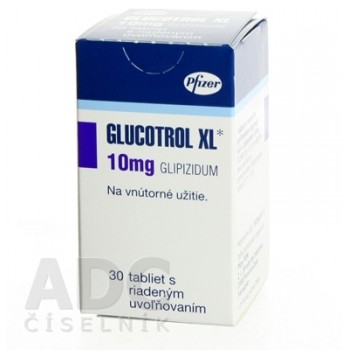 Глюкотрол XL 10 мг, 30 таблеток