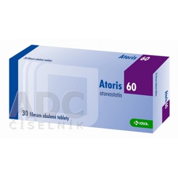Аторис 60 мг, 30 таблеток
