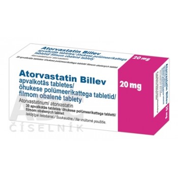 Аторвастатин (Billev) 20 мг (30 шт)