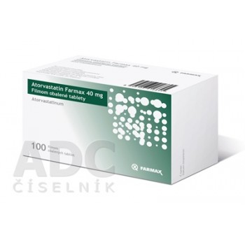 Аторвастатин (Farmax) 40 мг (100 шт)