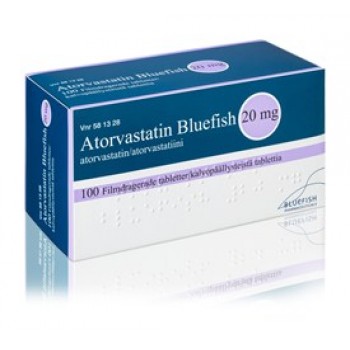 Аторвастатин Bluefish 10 мг, 30 таблеток