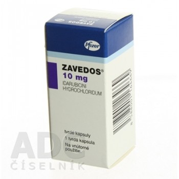 Заведос (Zavedos) 10 мг, 1 капсула
