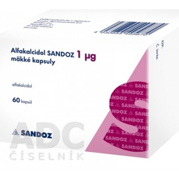 Альфакальцидол (Alfakalcidol) SANDOZ 1 мкг, 60 капсул